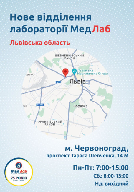Відкриття нового відділення “МедЛаб” у місті Червоноград на Львівщині!